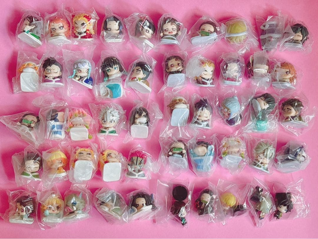 ♡鬼滅の刃 おねむたん アースカラー にとたん フィギュアマスコット 猗窩座♡