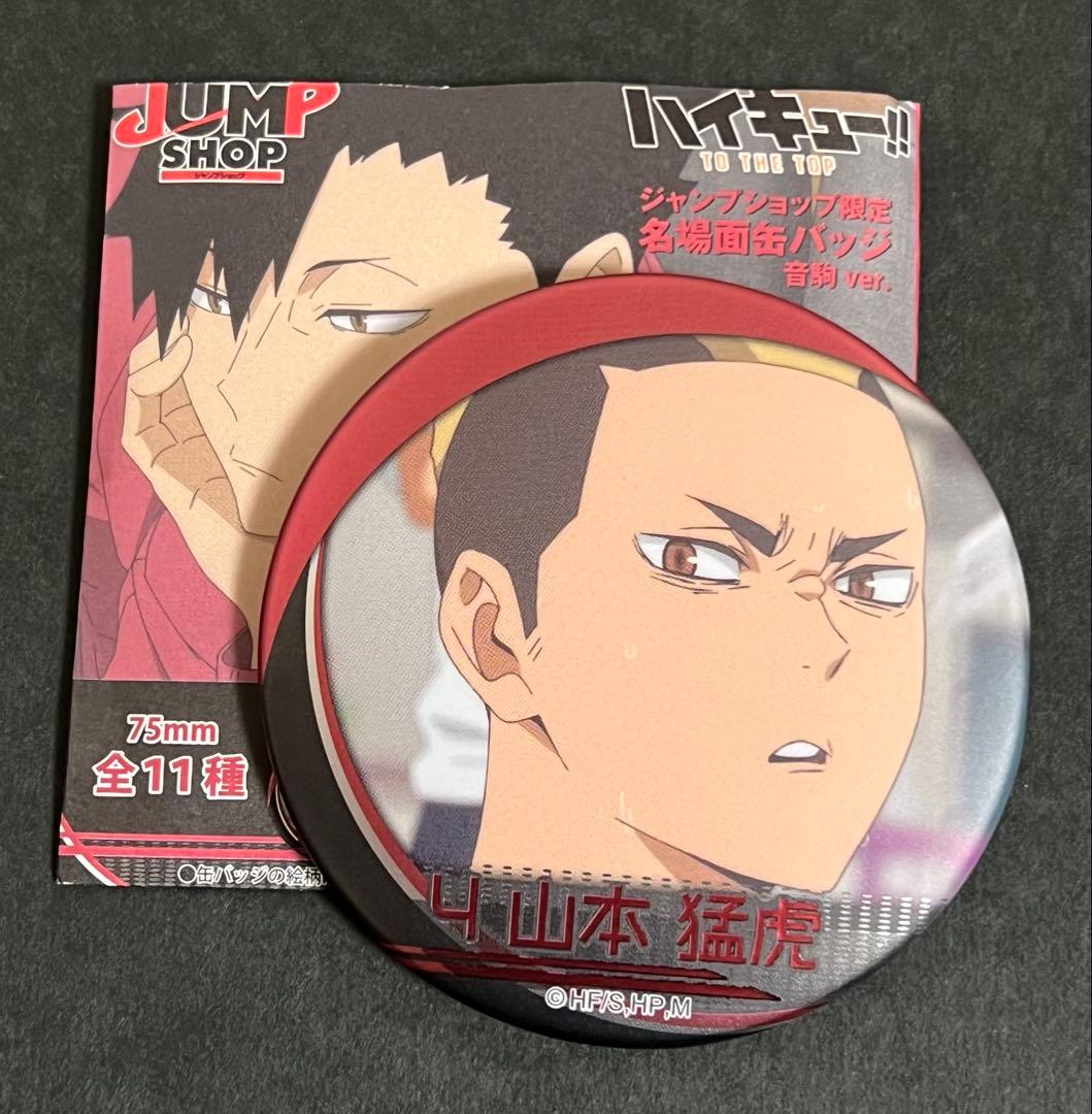 ハイキュー 名場面缶バッジ 音駒高校 孤爪研磨 黒尾 夜久 11種コンプリート