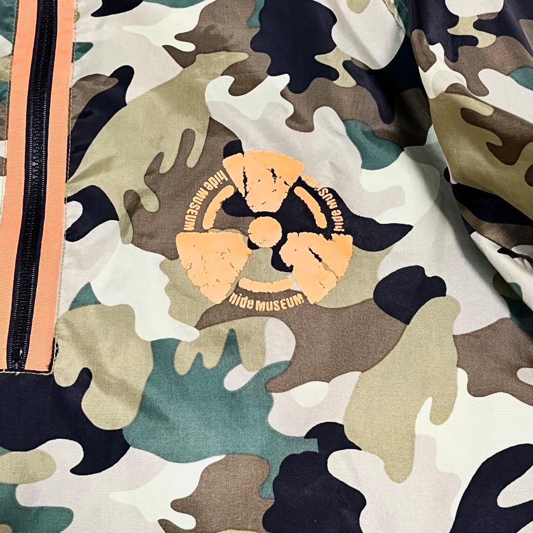 LEMONed hide 迷彩柄フード付きジャケット Mサイズ