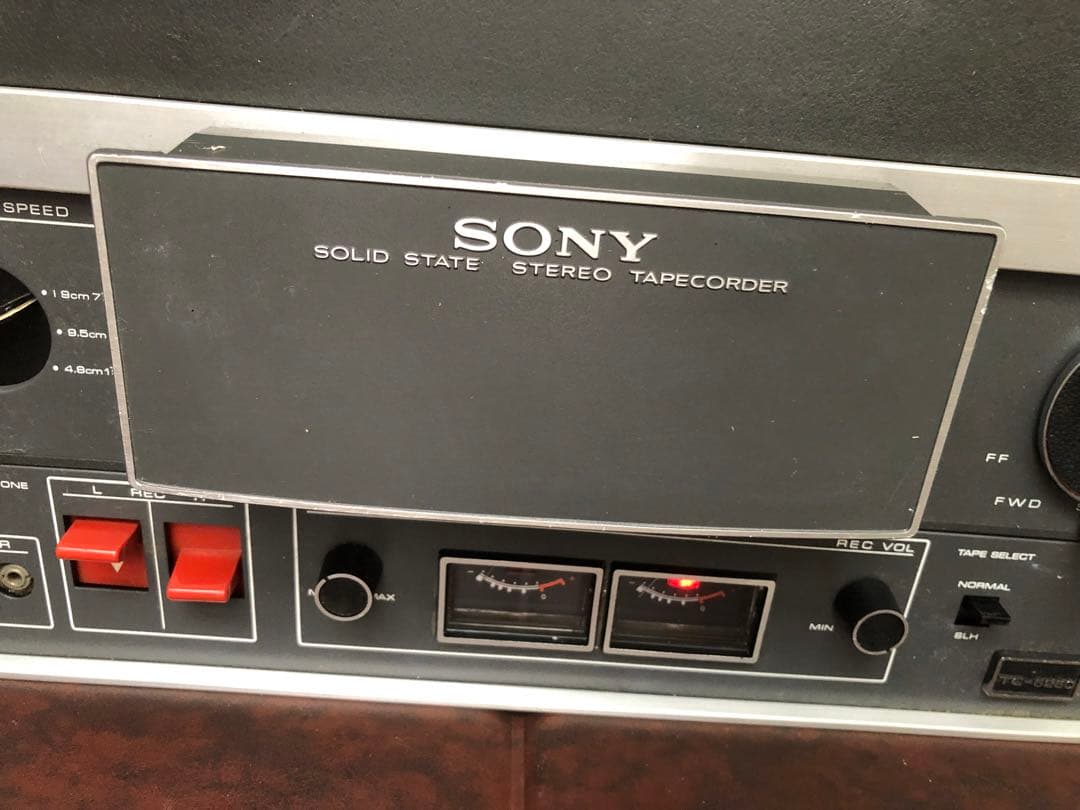 SONY オープンリールデッキ　TC-6260通電のみ(J093)