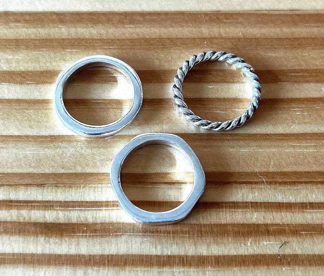 XOLO JEWERLY ショロ Triple Ring シルバー925 指輪