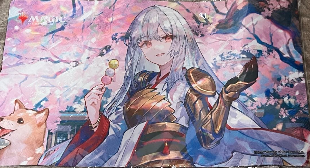 新品 MTG 放浪皇のお花見キャンペーン 放浪皇　プレイマット + おまけ付き