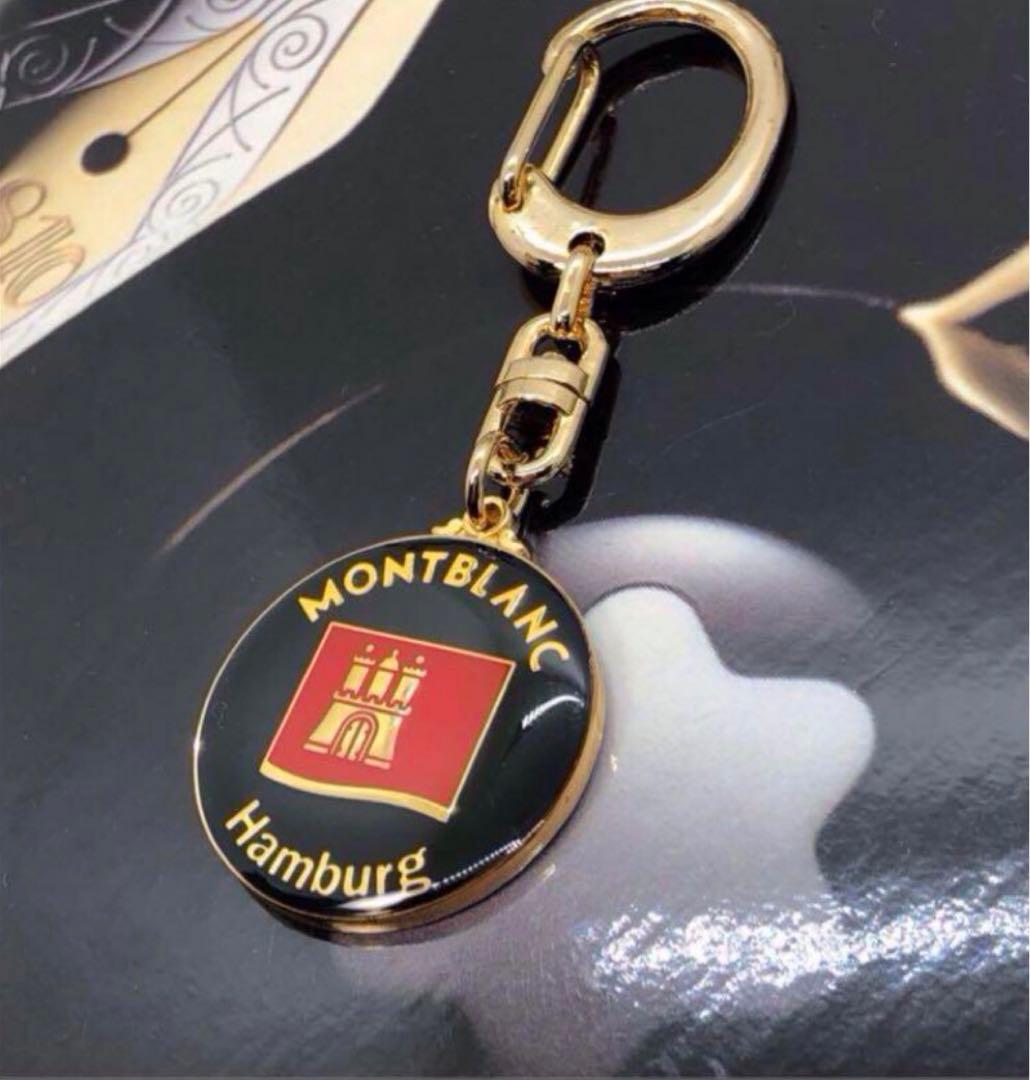 モンブラン⭐️非常にレアなヴィンテージ・ゴールドメダル⭐️スターマーク　キーホルダー