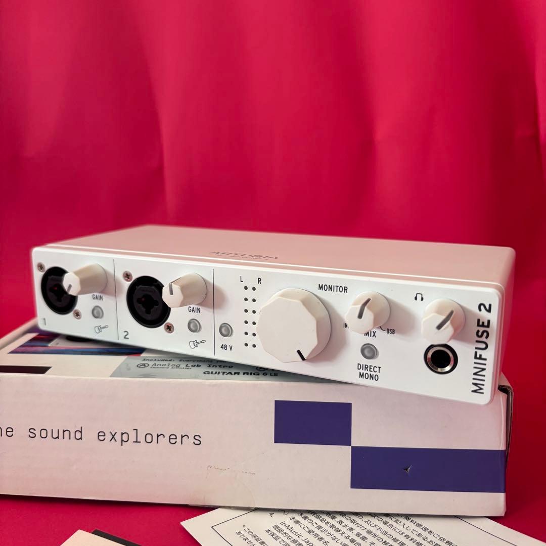 ARTURIA MiniFuse 2 オーディオインターフェース