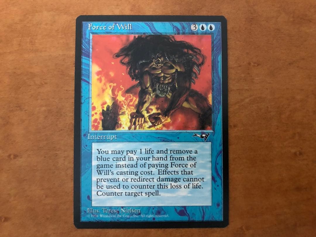 MTG 意思の力／Force of Will 英語版