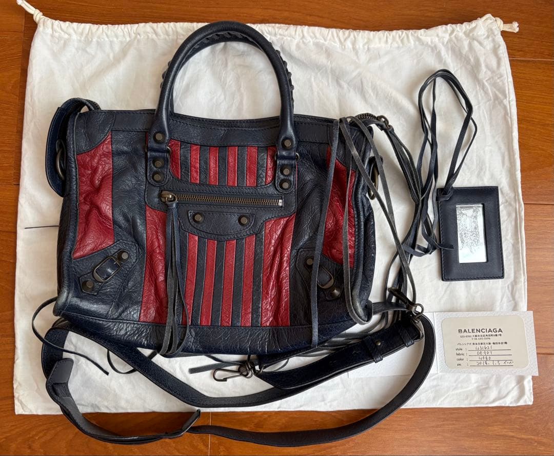 【希少】バレンシアガ バッグ 2WAY クラシックシティ