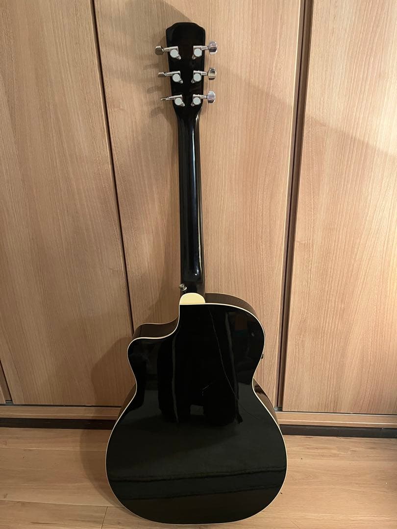 Morris FC-2III BLK ブラック／エレアコ／ギグバッグ付き