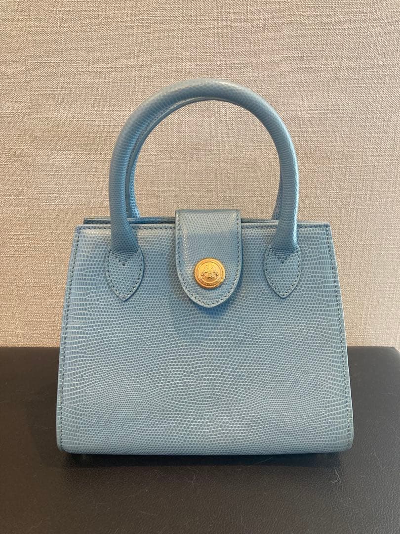 【レア】ディディエラマルト　ハンドバッグ　ショルダーバッグ　水色