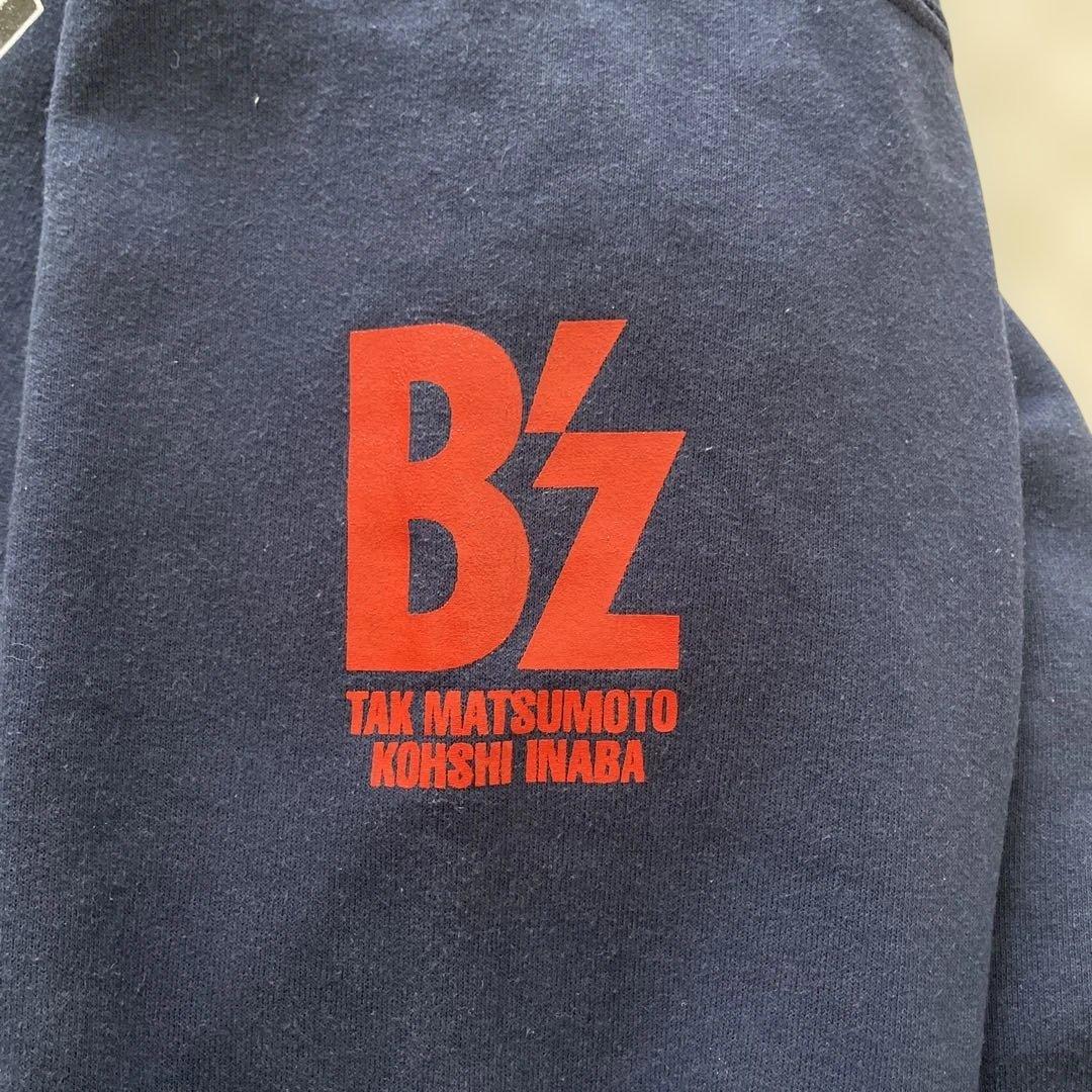 希少　B'z SPIRIT LOOSE パーカー ネイビー vintage