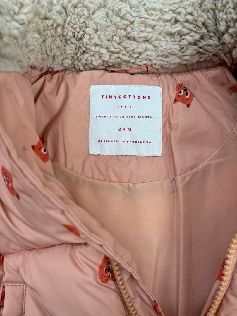 K　未使用『tiny cottons』タイニーコットンズ　アウター24M