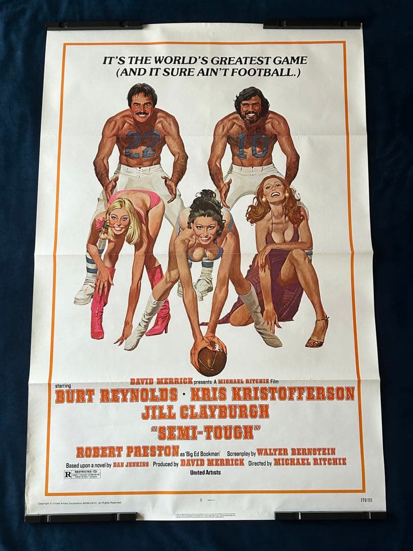 タッチダウン　USオリジナル映画ポスター