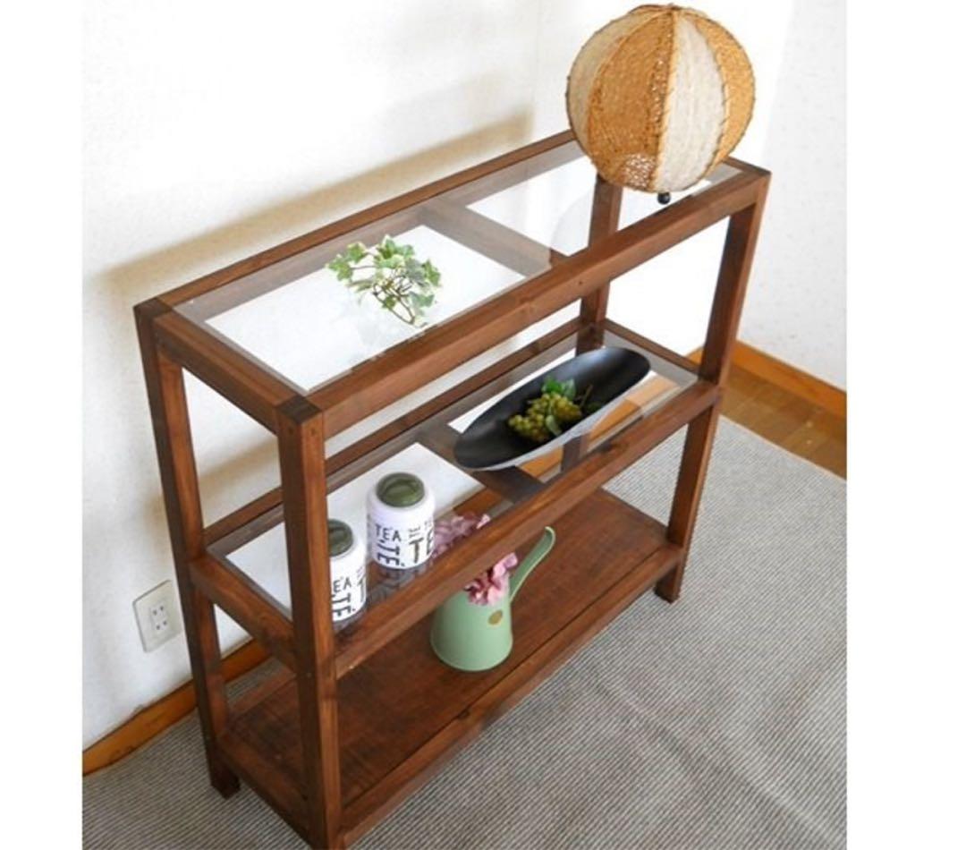 木棚　ウォールナット（送料込み）