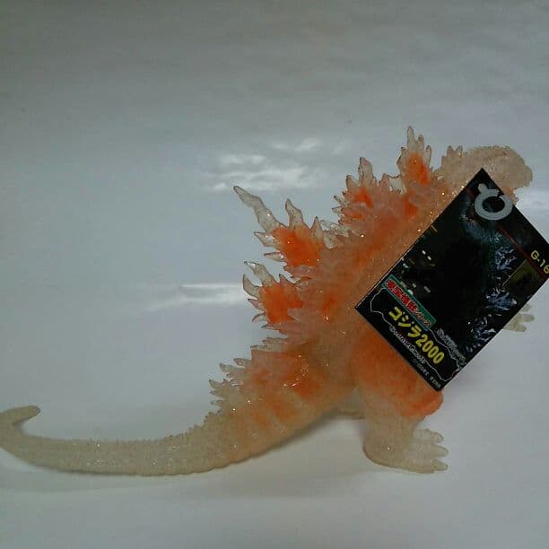 「ゴジラ２０００（ミレニアム）」ソフビ人形・ゴジラ２０００（限定・当時モノ）