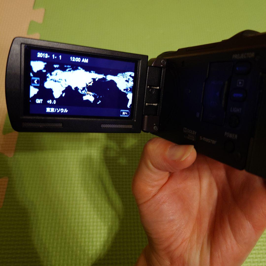 や*こ様 SONY ビデオカメラ HDR-PJ630V プロジェクター機能 バッ