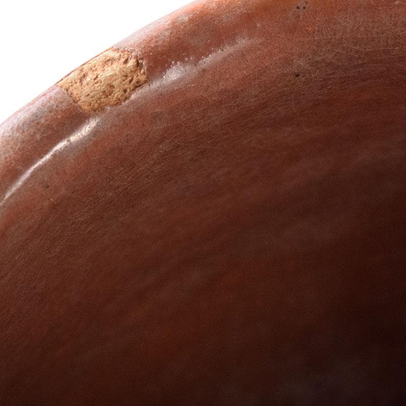 茶道具　楽吉佐衛門　赤楽茶碗　共箱　V　R8773