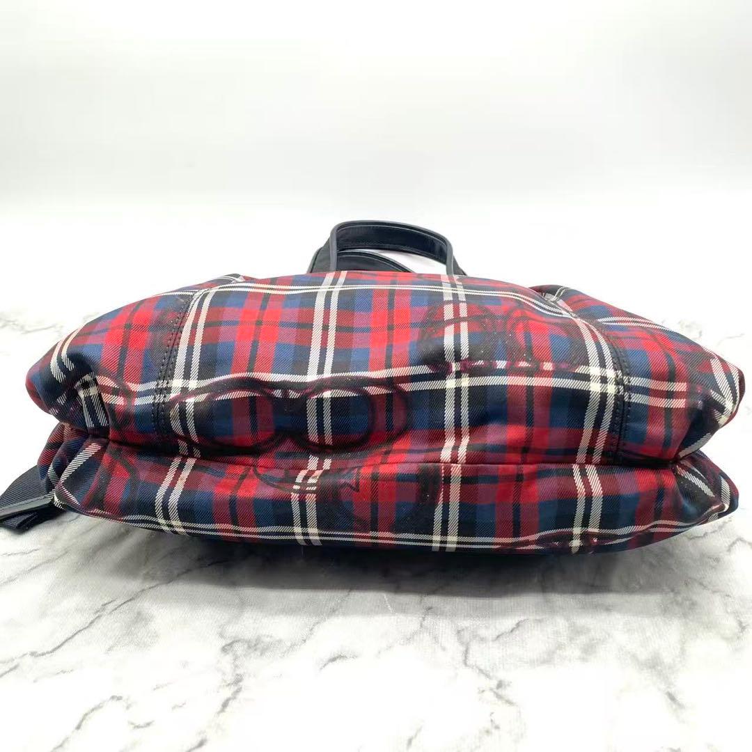 コーチ　ショルダーバッグ　肩掛け　斜め掛け　キャンバス　ポピー　18714