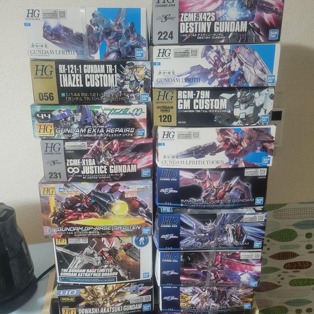 ガンプラモデルセット