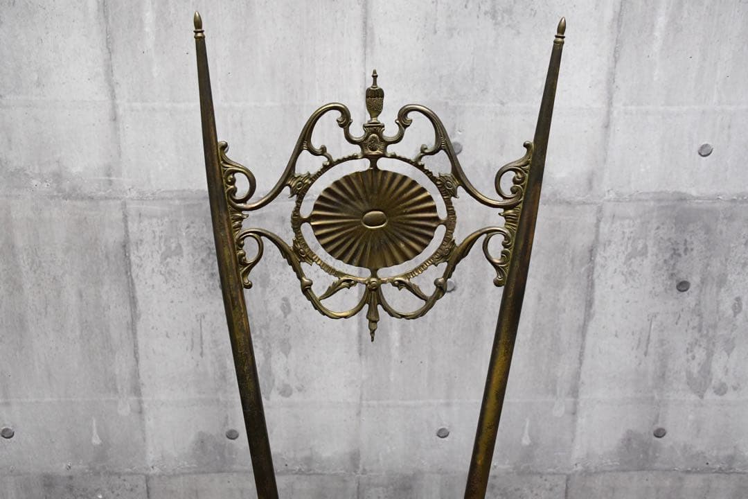 DBC51 イタリア ヴィンテージ ブラス キアヴァリチェア 真鍮 レダと白鳥