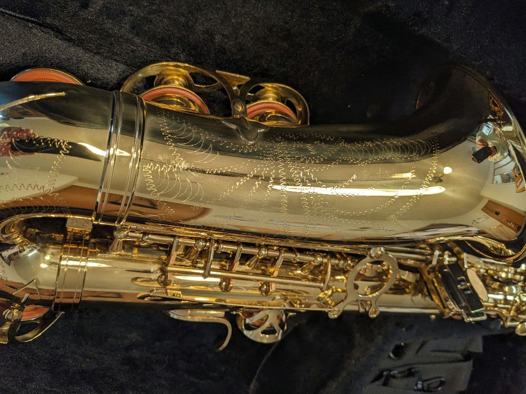 イシバシ楽器アルトサックス　ケース　DVD付き