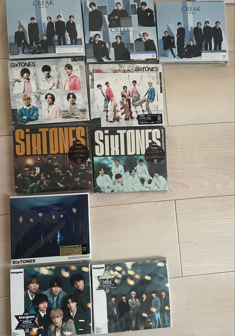 SixTONES CD 40枚まとめ売り(初回盤、期間限定盤多数)