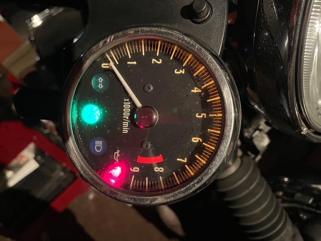 カワサキ　w650 メーター　34911km