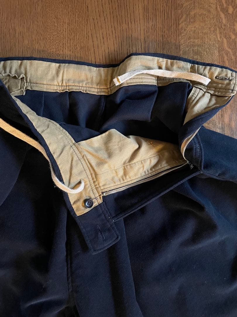 45R モールサージ　キュロット　ネイビー