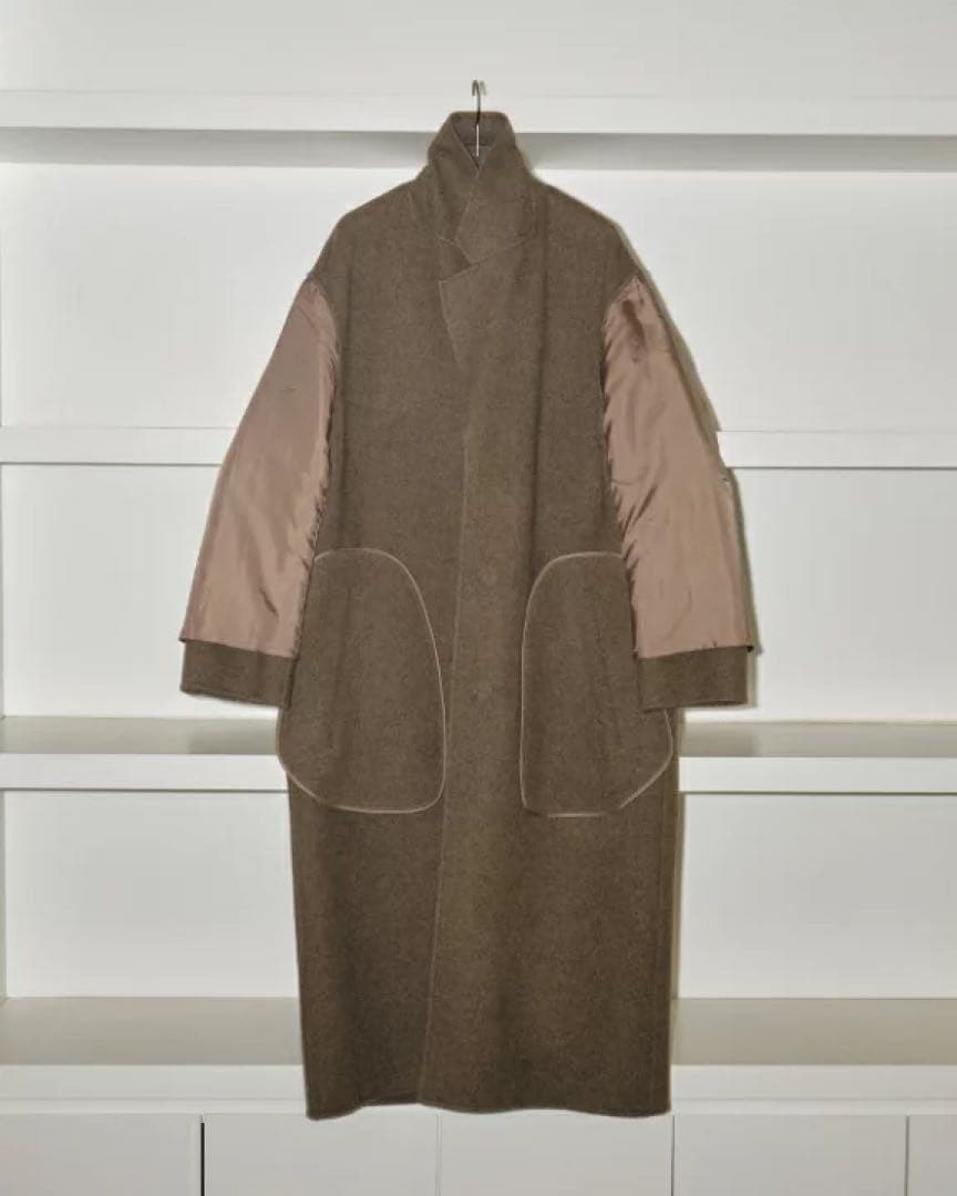 TODAYFUL Wool Over Coat ウールオーバーコート ブラウン