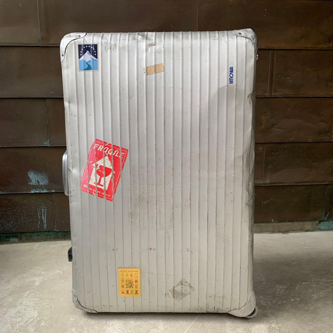 最終値下げ廃盤　vintage rimowa トパーズ　難あり　大きい