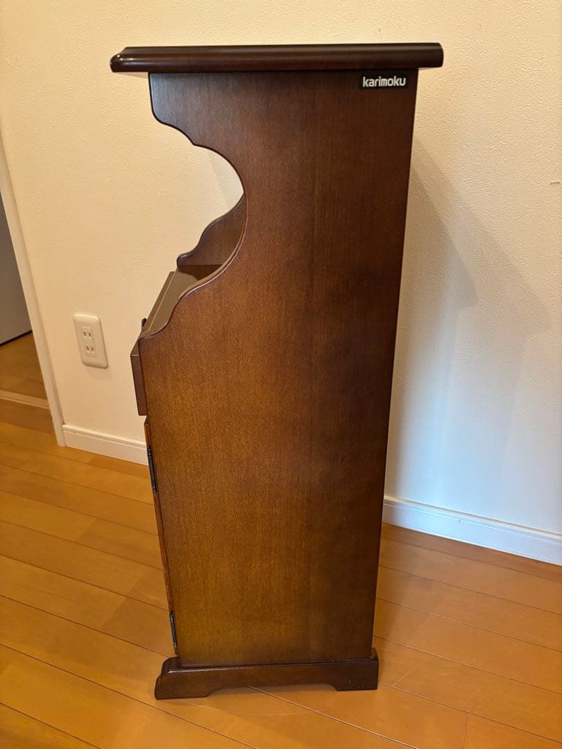 カリモク　karimoku 電話台 コロニアル