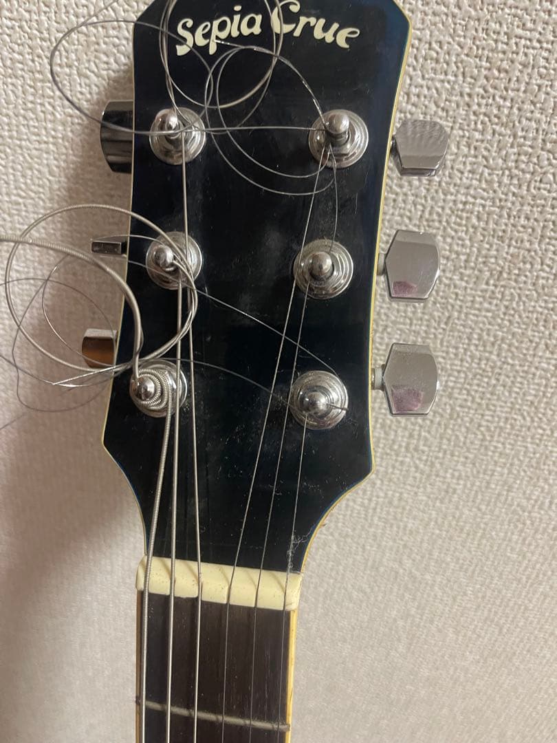 Sepia Crue EAW-180-BLS エレアコ ギター ブルー