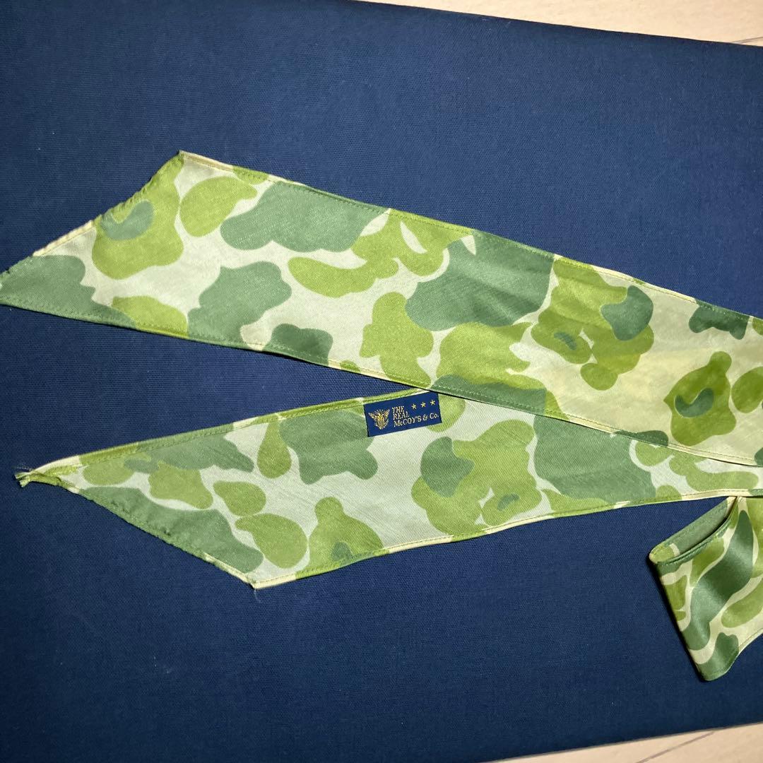 リアルマッコイズ WW II PARACHUTE SCARF スカーフ　新品