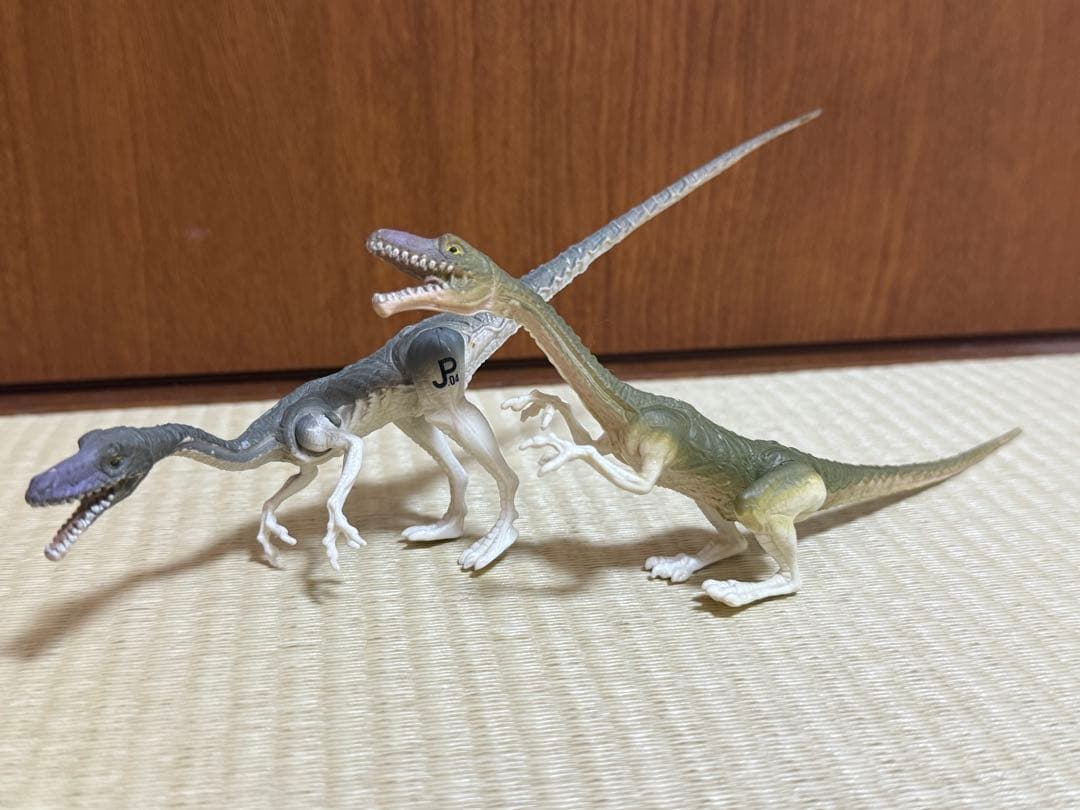 【超希少】93年当時物　ジュラシックパーク　ハズブロ　恐竜フィギュア 7体セット