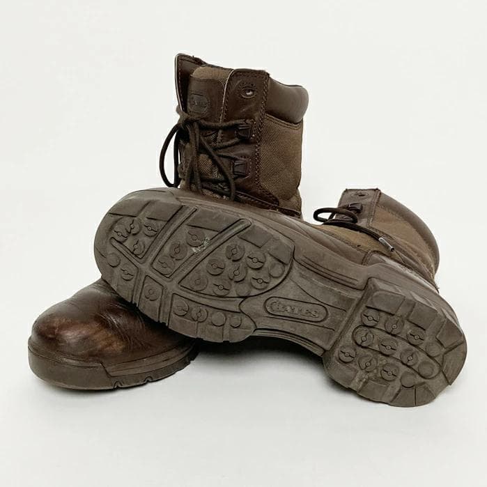 イギリス軍 ブラウン BATES パトロールブーツ（USED）表記UK9M