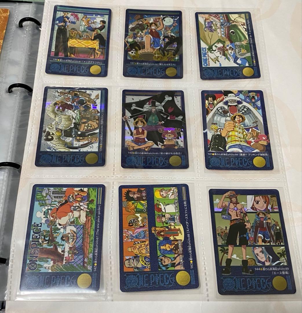ワンピース ビジュアルアドベンチャー 144枚セット