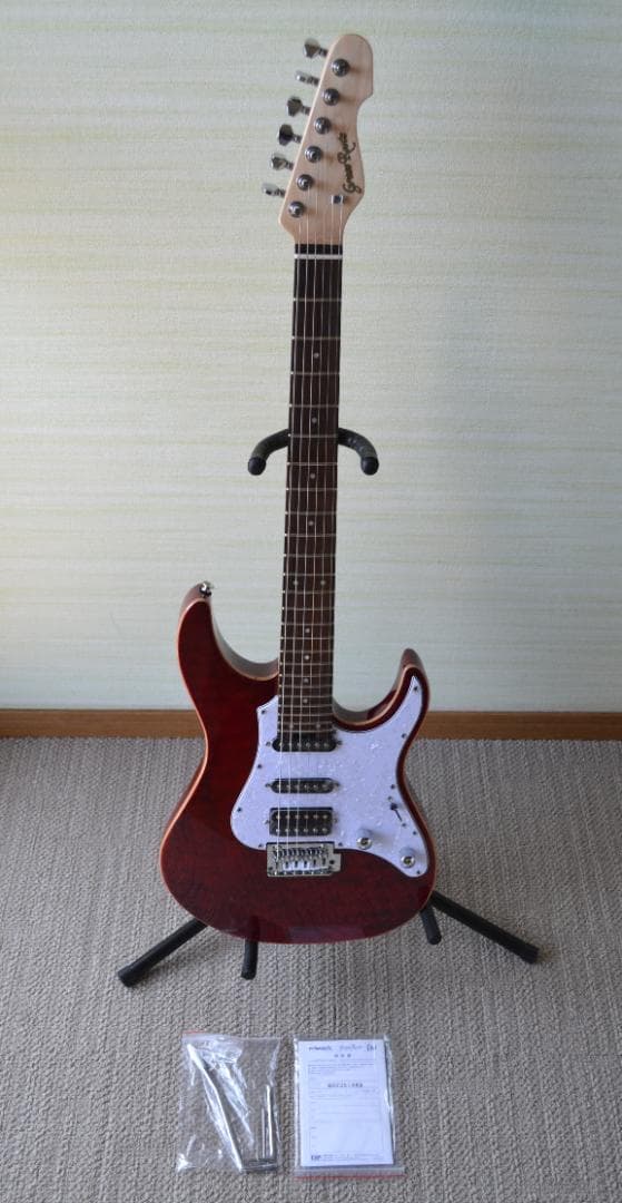 新品　Grass roots G-snapper CTMシースルーレッド