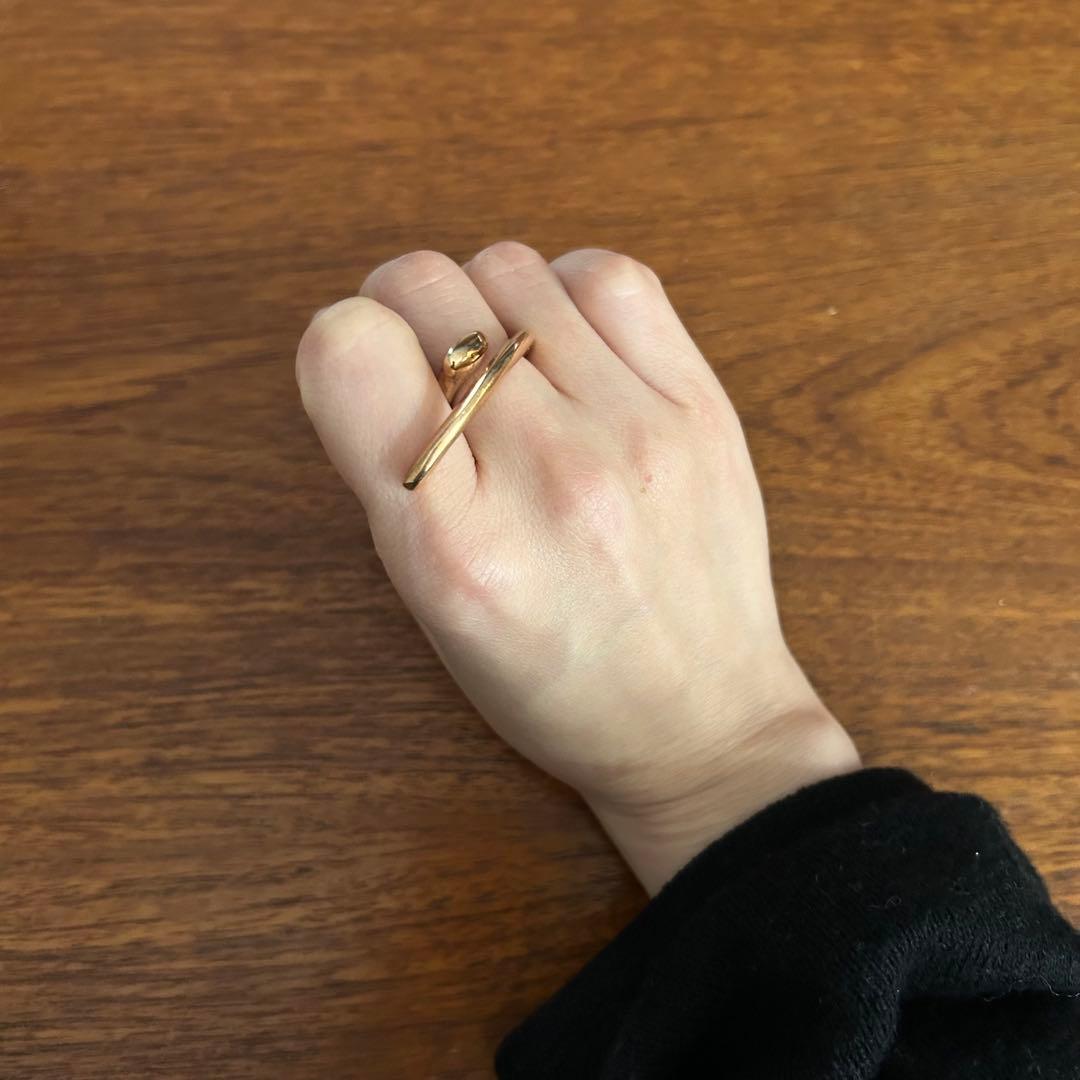 27日までの値下げ Monica Castiglinoni ブロンズ リング