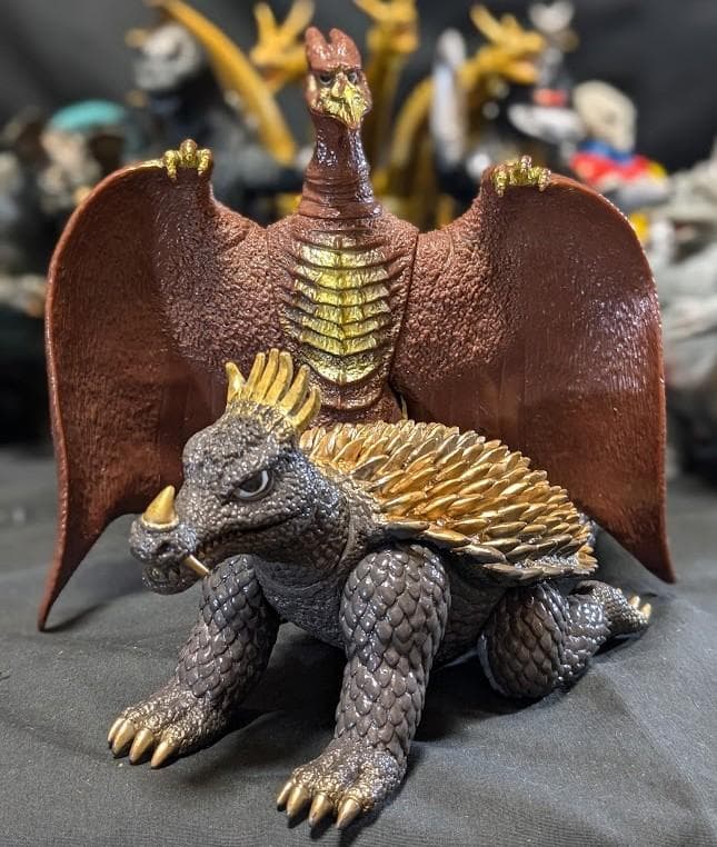 昭和ゴジラ 東宝チャンピオンまつり（バンダイ）ソフビフィギュア 17体セット