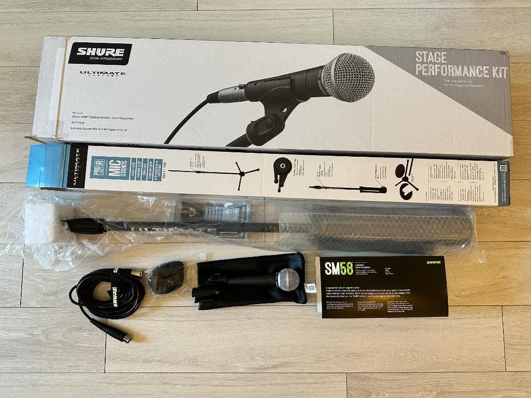 Shure SM58 ステージパフォーマンスキット