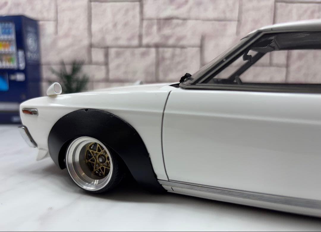 1/18 IG 日産ローレル　スターシャーク深リムカスタム　ワークス