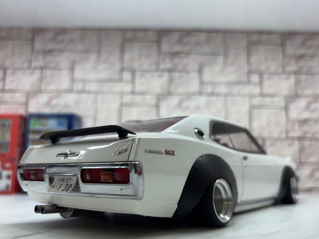 1/18 IG 日産ローレル　スターシャーク深リムカスタム　ワークス