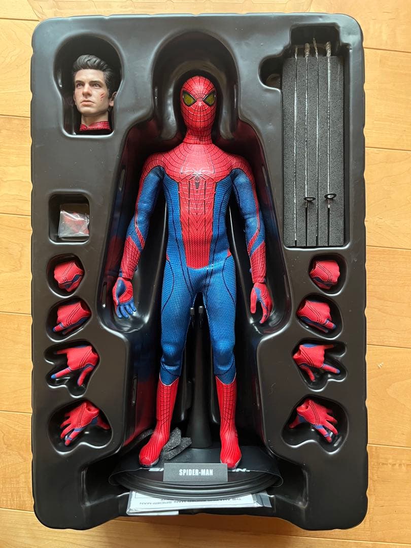 ホットトイズ アメイジング スパイダーマン 1/6 スケール フィギュア
