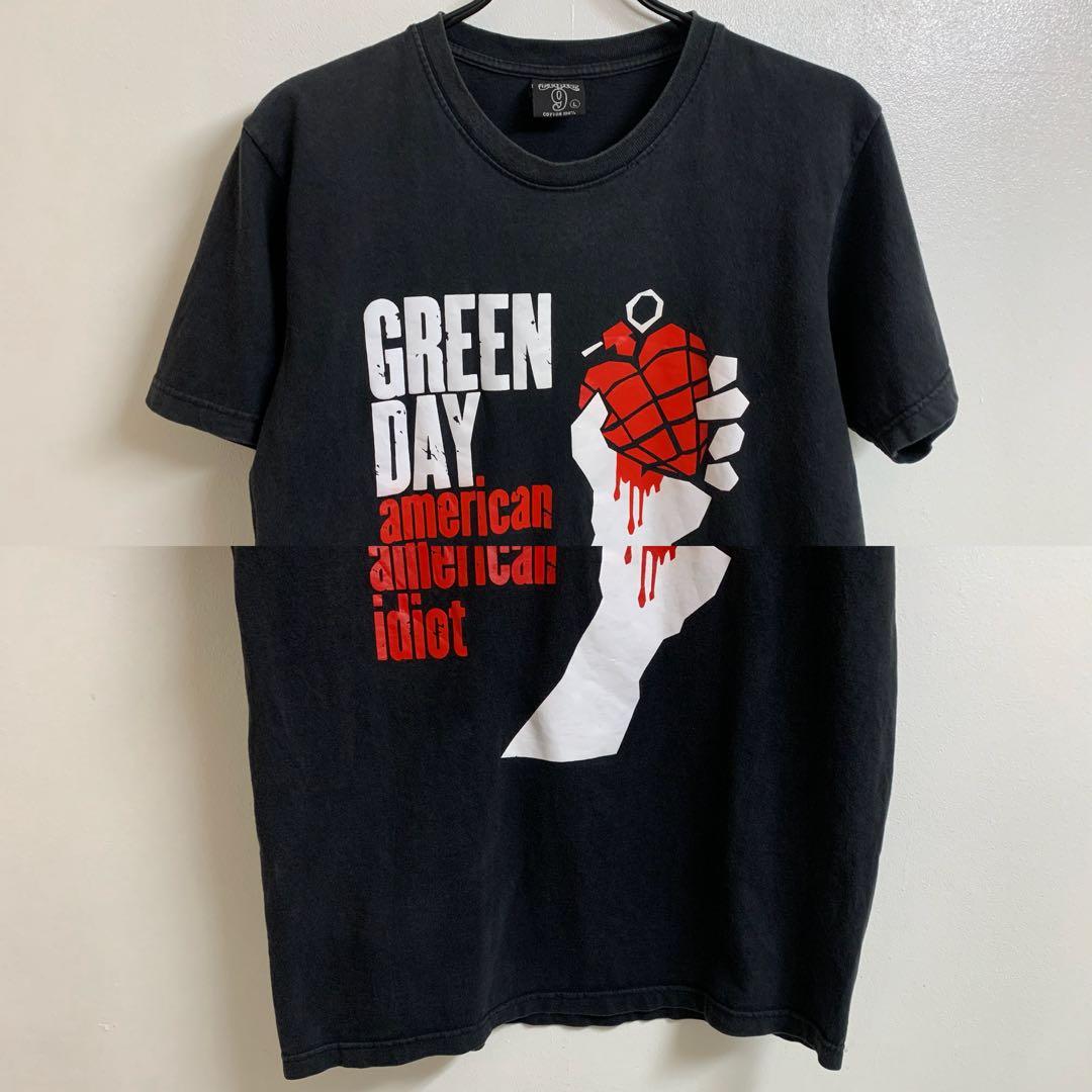 Green Day グリーンデイ american idiot バンドTシャツ