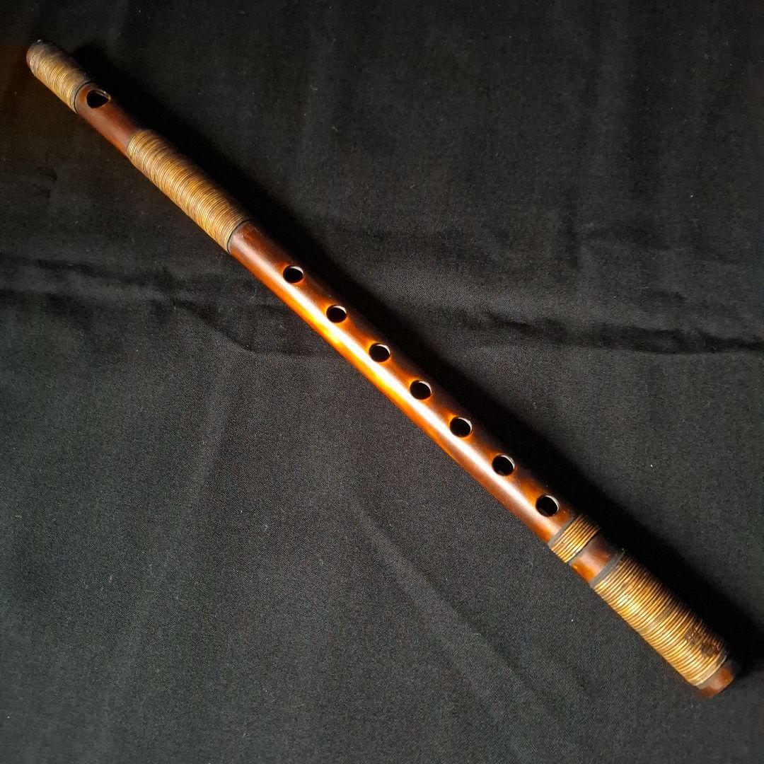 e*s様 篠笛 古典調　7穴　5本調子　天地胴藤巻き　超鐵仕様