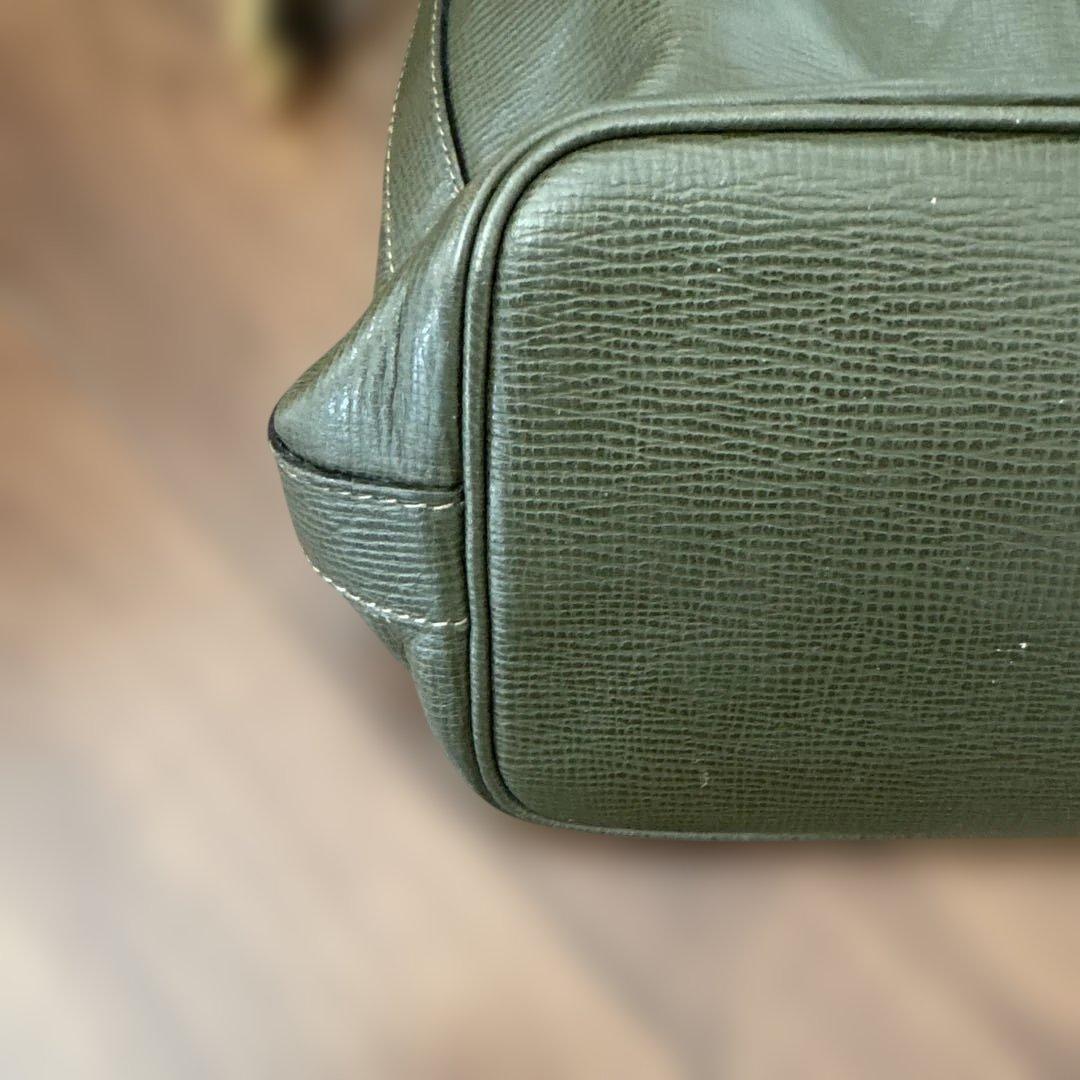 CELINE オリーブグリーン バケットバッグ