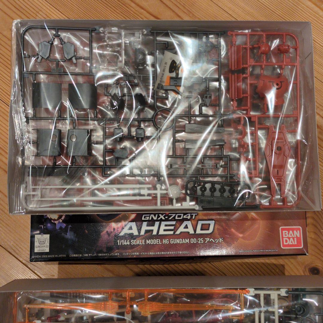 HG ダブルオー　アヘッド&ガラッゾセット