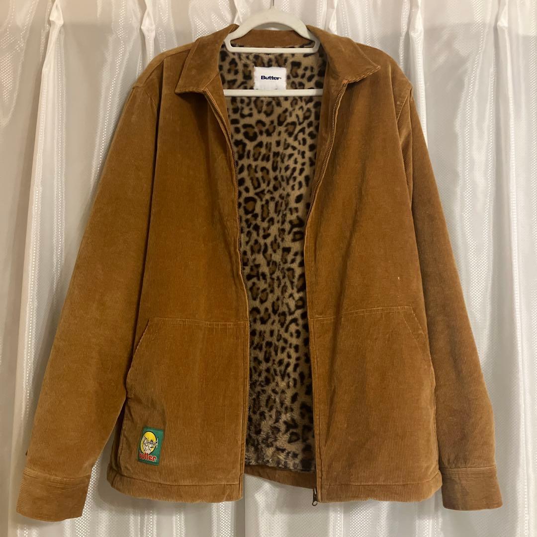 Butter Goods コーデュロイ コーチジャケット L バックプリント