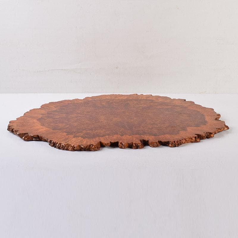 bonchan　中国　唐木花梨葡萄木　敷板　飾台　煎茶台　V　6912