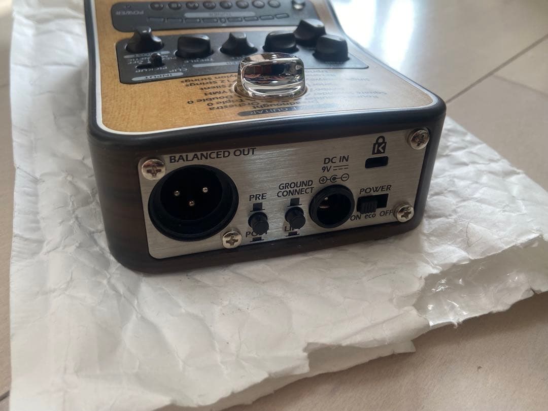 【訳アリ】ZOOM AC-2 アコースティックギター用プリアンプ