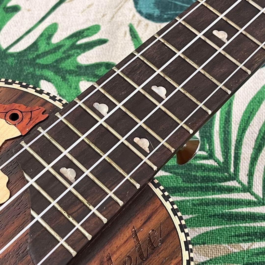 【入門セット】葡萄細工のローズウッド製ソプラノ・ウクレレ【ウクレレ専門店】