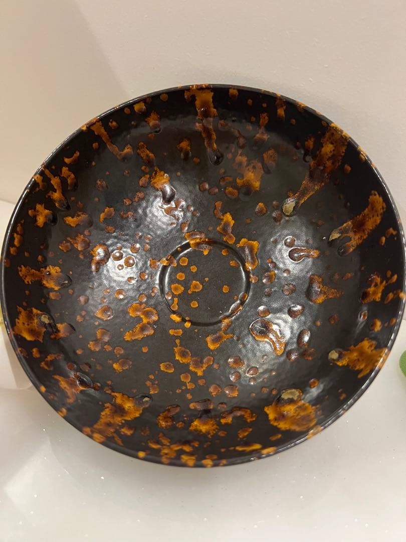 中国宋元明朝 の何窯の碗　中国骨董　古美術　唐物　中国美術品　青磁 ★ 江戸骨董